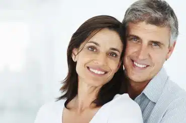 Closeup of a Happy Mature Couple